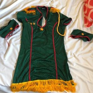 4 star pin up halloween costume.